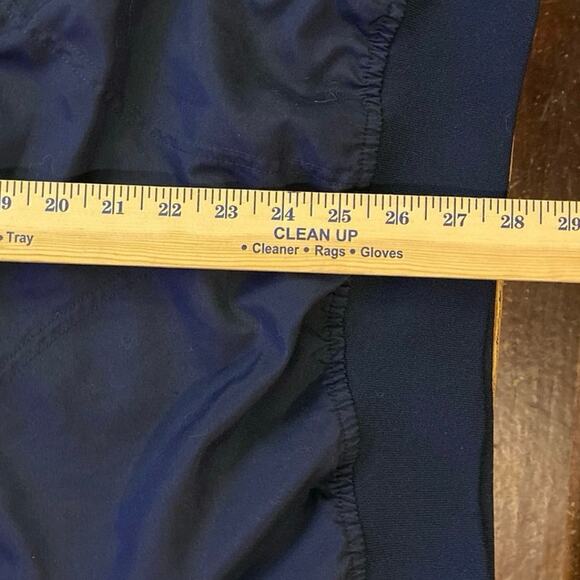 Zero Restriction Jacket Mens Medium Navy Blue Pullover Golf Windbreaker 1/4 Snap - Picture 11 of 15